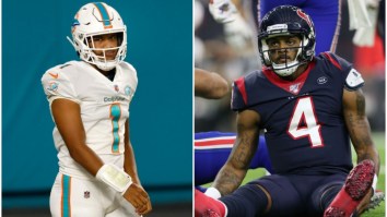 Texans Don’t See Tua Tagovailoa As An ‘Adequate Replacement’ For Deshaun Watson, Are Reportedly More Likely To Draft A Quarterback