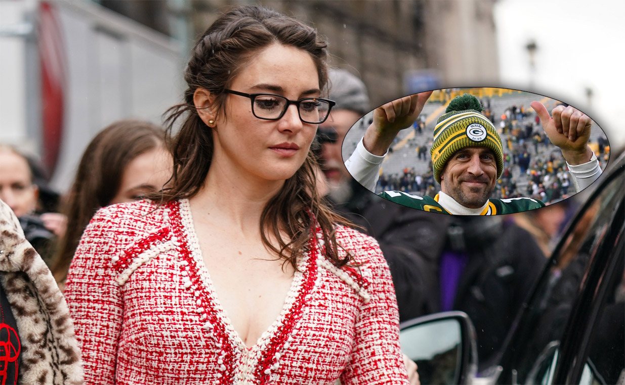 Aaron Rodgers And Shailene Woodley Have Reportedly Been Dating On The Downlow For Awhile Now 
