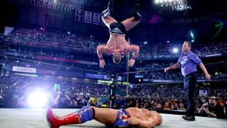 Kurt Angle Reveals He Thought Brock Lesnar Was Dead After Botched Move At WrestleMania XIX