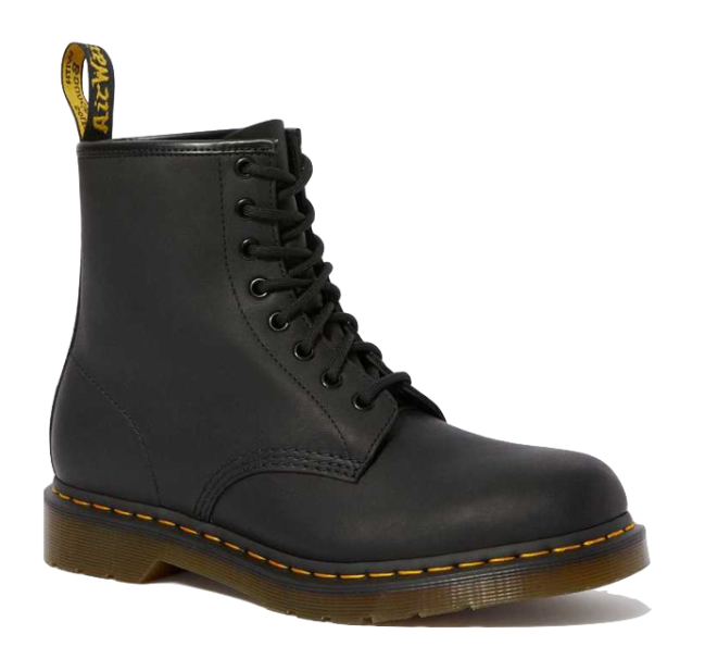 Dr. Martens 1460 Greasy Leather Lace Up Boots