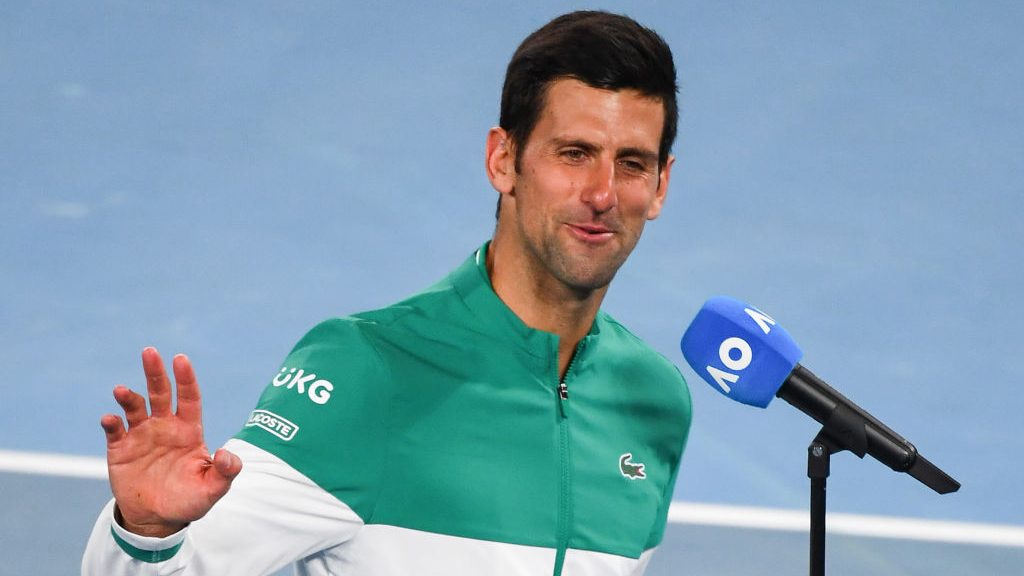 Things Got Awkward During Novak Djokovic's Australian Open Interview