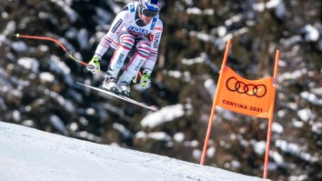 World Cup Skier Crashes At 70+ MPH And Somehow Recovers Without Serious Injuries