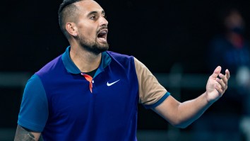 Nick Kyrgios Chooses Mid-Match To Tell Team Member He Doesn’t Approve Of His Girlfriend