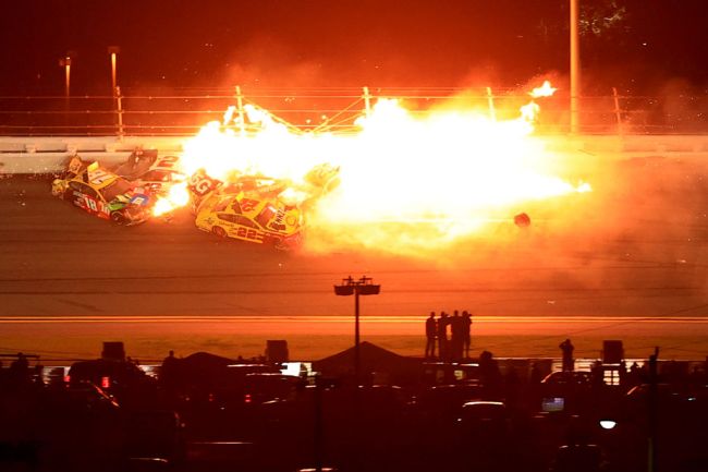 Daytona 500 crash
