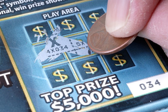 Lottery Scratch-off winner back to back days