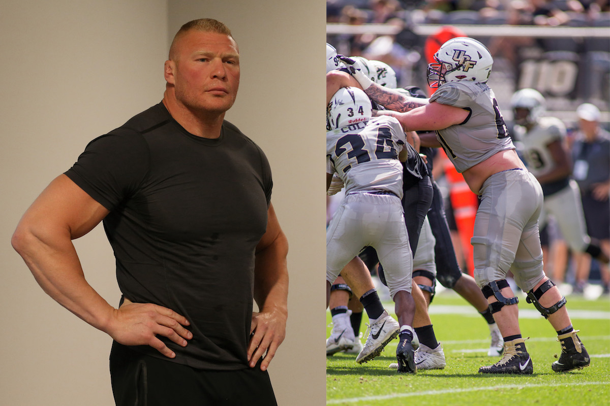 Parker Boudreaux, UCF player considered the ‘next Brock Lesnar’, leaves the team to sign a WWE development deal – BroBible