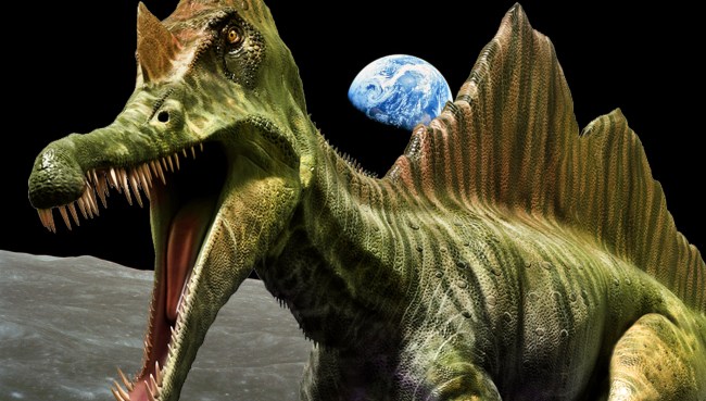 Scientists Think Dinosaur Remains Are On The Moon