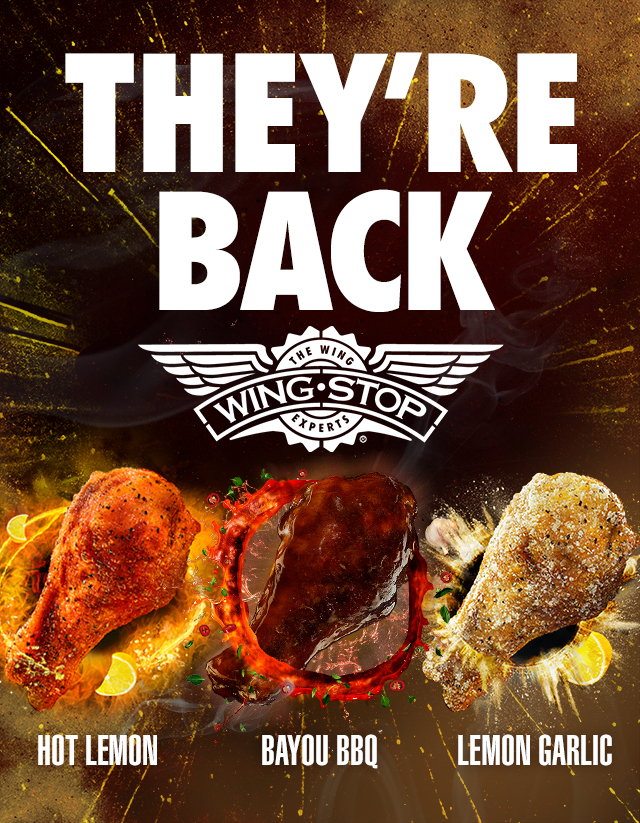 Wingstop Just Announced Three New Remix Flavors, Including Hot Lemon