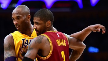 Kyrie Irving Is Calling On The NBA To Change Logo To Kobe Bryant And Vanessa Bryant Agrees