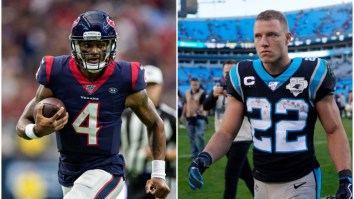 Panthers Could Reportedly Trade Christian McCaffrey For Deshaun Watson