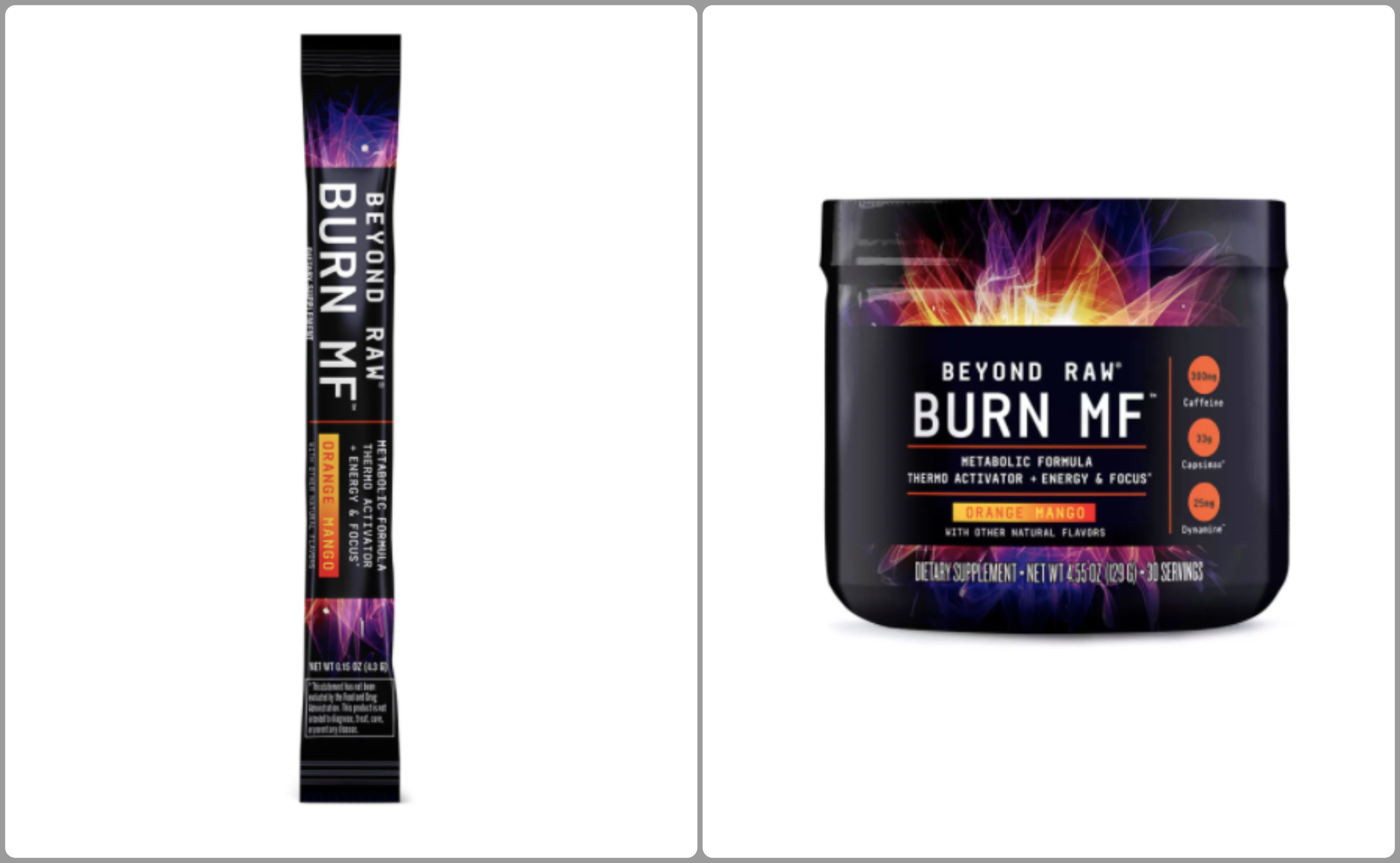 GNC Introduces Beyond Raw New Burn MF Pill And Stim Powder For Intense