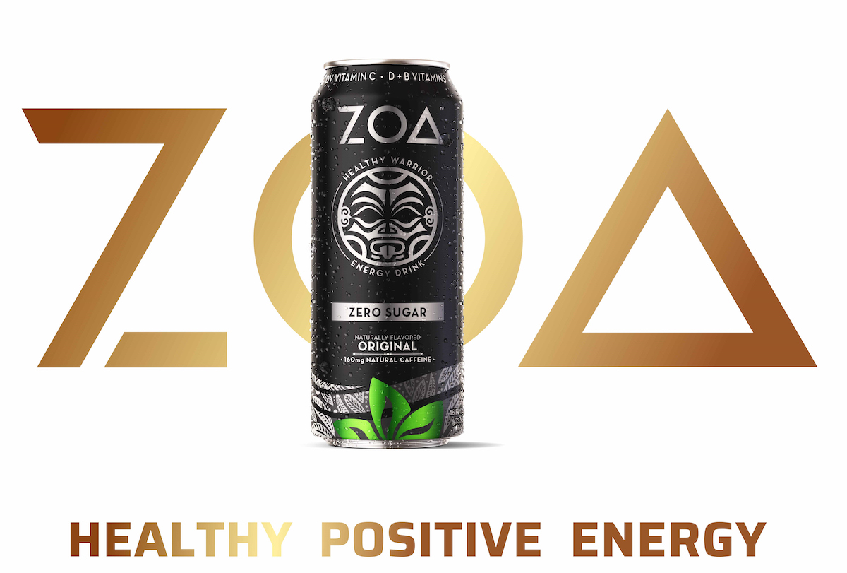 Available At ZOA Energy Drink Brings The Same Healthy