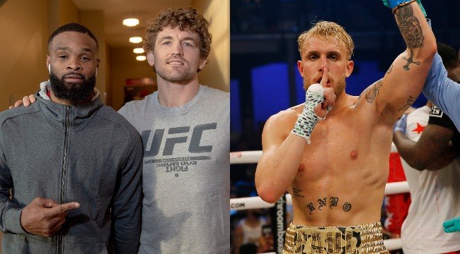 Tyron Woodley Gives His Prediction On The Jake Paul Vs Ben Askren Boxing Match Brobible