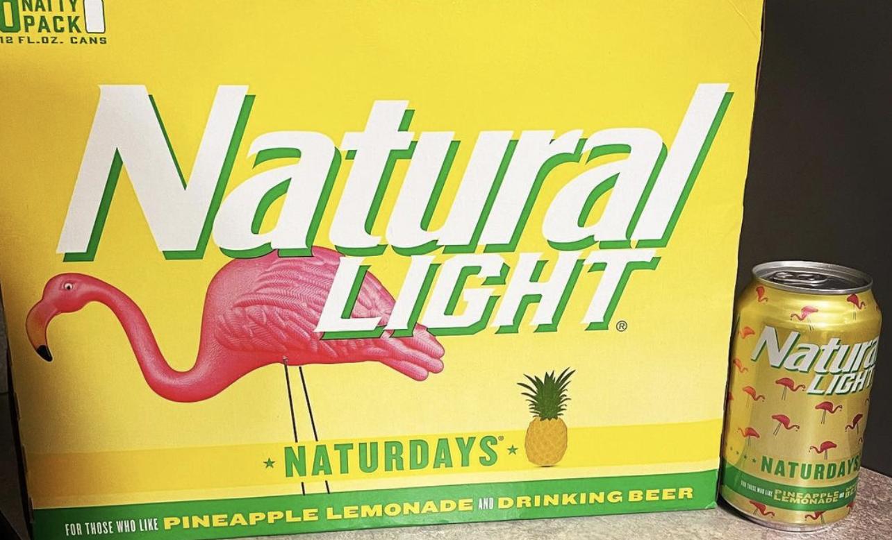 Natty Light Quietly Releases A New Naturdays Beer Pineapple Lemonade BroBible