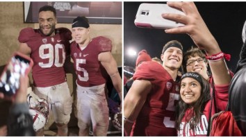 Nerd Alert! Solomon Thomas Claims Stanford Students Didn’t Even ‘Budge’ Seeing Christian McCaffrey On Campus