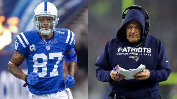 Reggie Wayne Was ‘Blown Away’ When Bill Belichick Played Him In A Meaningless Preseason Game During Stint With Patriots