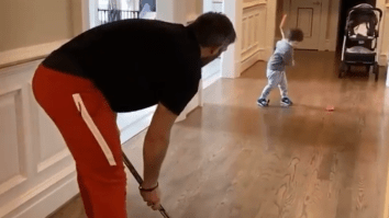 Alex Ovechkin Is Training The Next Great Hockey Star – His 2-Year-Old Son With The Sick Slapshot