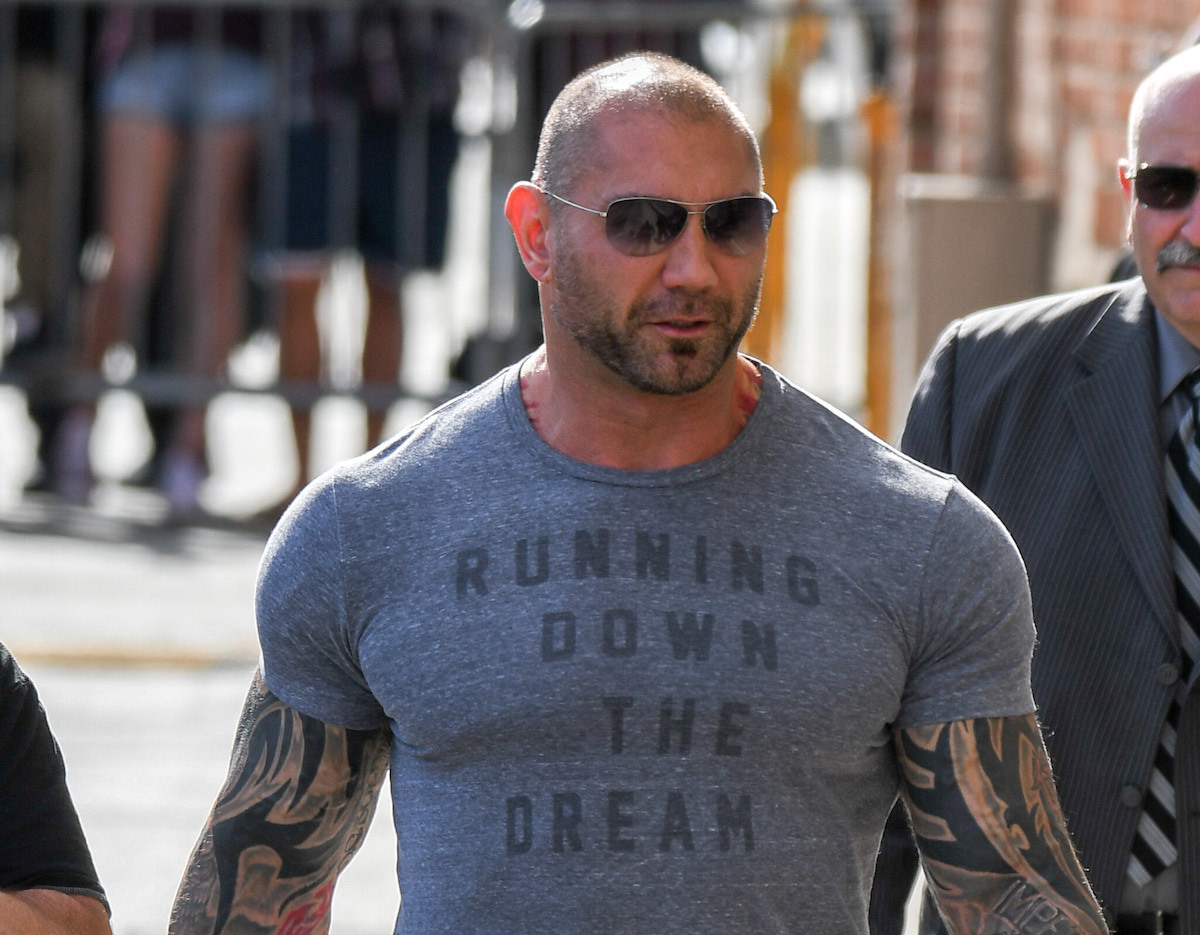 Dave Bautista Shows Off Giant New Tattoo Of 'New Lady' In His Life