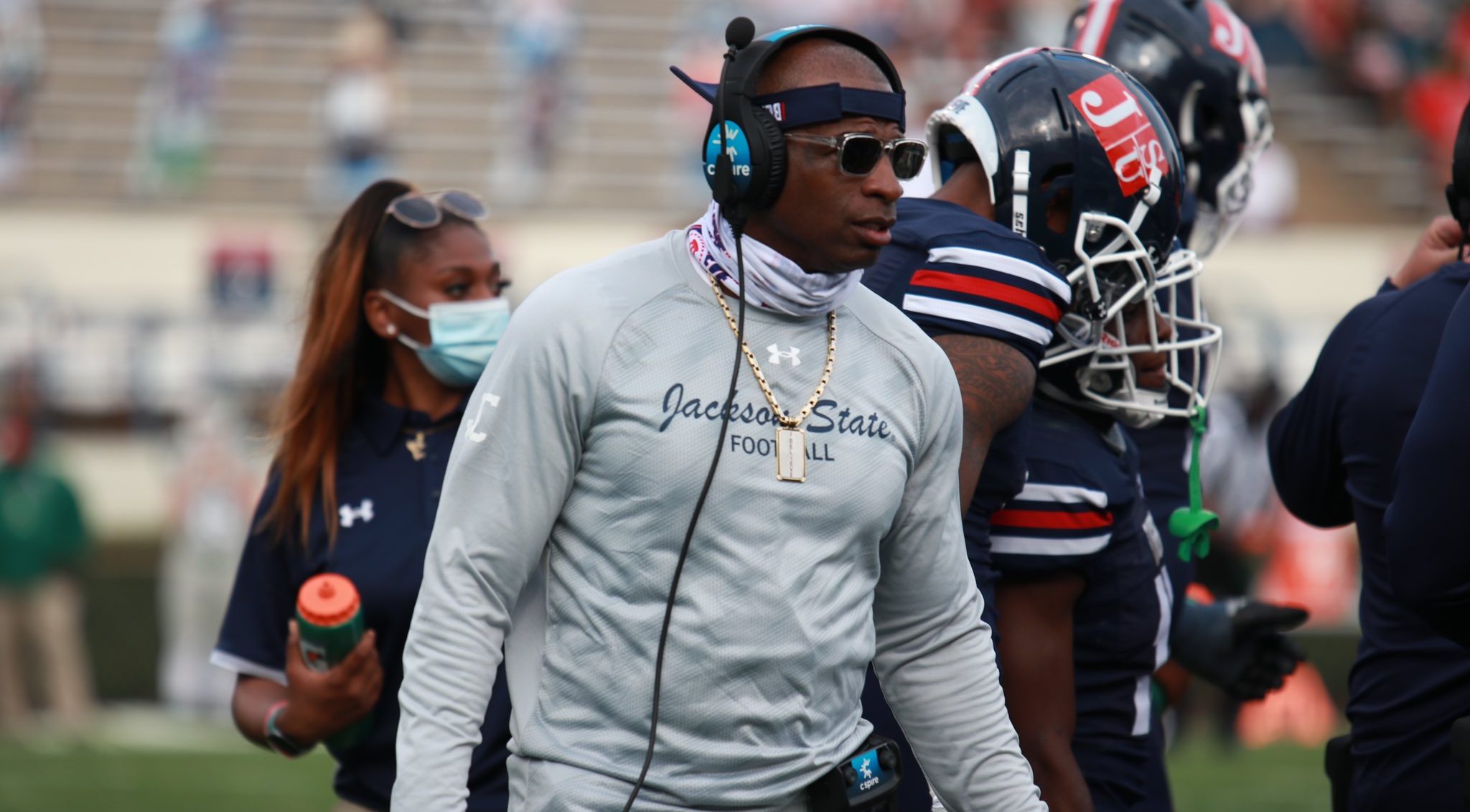 Deion Sanders' Jackson State Beat The Wheels Off Of MVSU And A Big Man