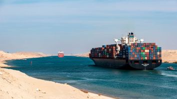It’s Not Every Day That You See A Massive Cargo Ship Stuck In The Suez Canal Blocking The Global Supply Chain