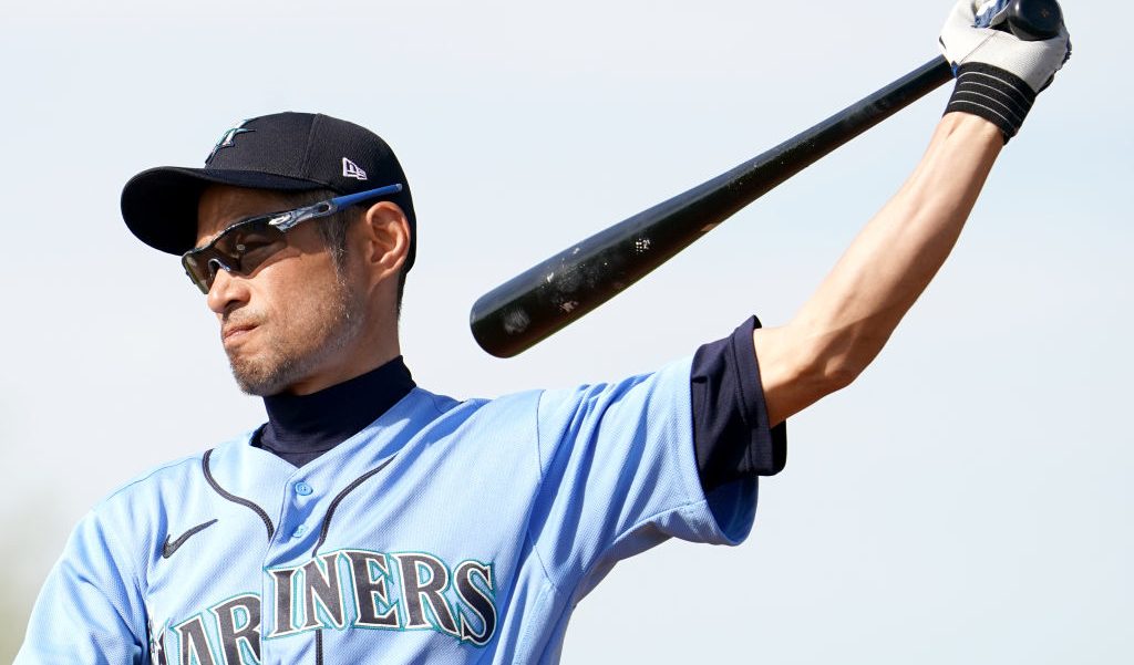 Ichiro Rookie Spring Training Ichiro Was Back On The Field For The Mariners This Weekend And He Looks ...