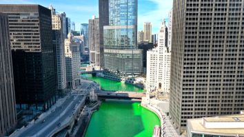 SURPRISE! Chicago River Dyed Green After City Previously Announced The Coolest Tradition In The Country Was Cancelled