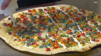 Restaurant That Makes A Froot Loops Pizza Is Grossing Out The Internet