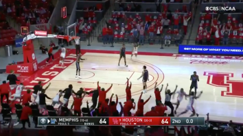 THIS IS MARCH! Houston Hits The First Buzzer Beater Of The Month To Beat Memphis In Crazy Fashion