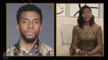 Chadwick Boseman’s Wife Accepts Late Husband’s Golden Globe With Heartbreaking Speech