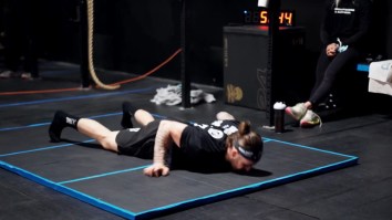 Guy Sets Chest-To-Ground Burpee World Record By Doing One Every Four Seconds