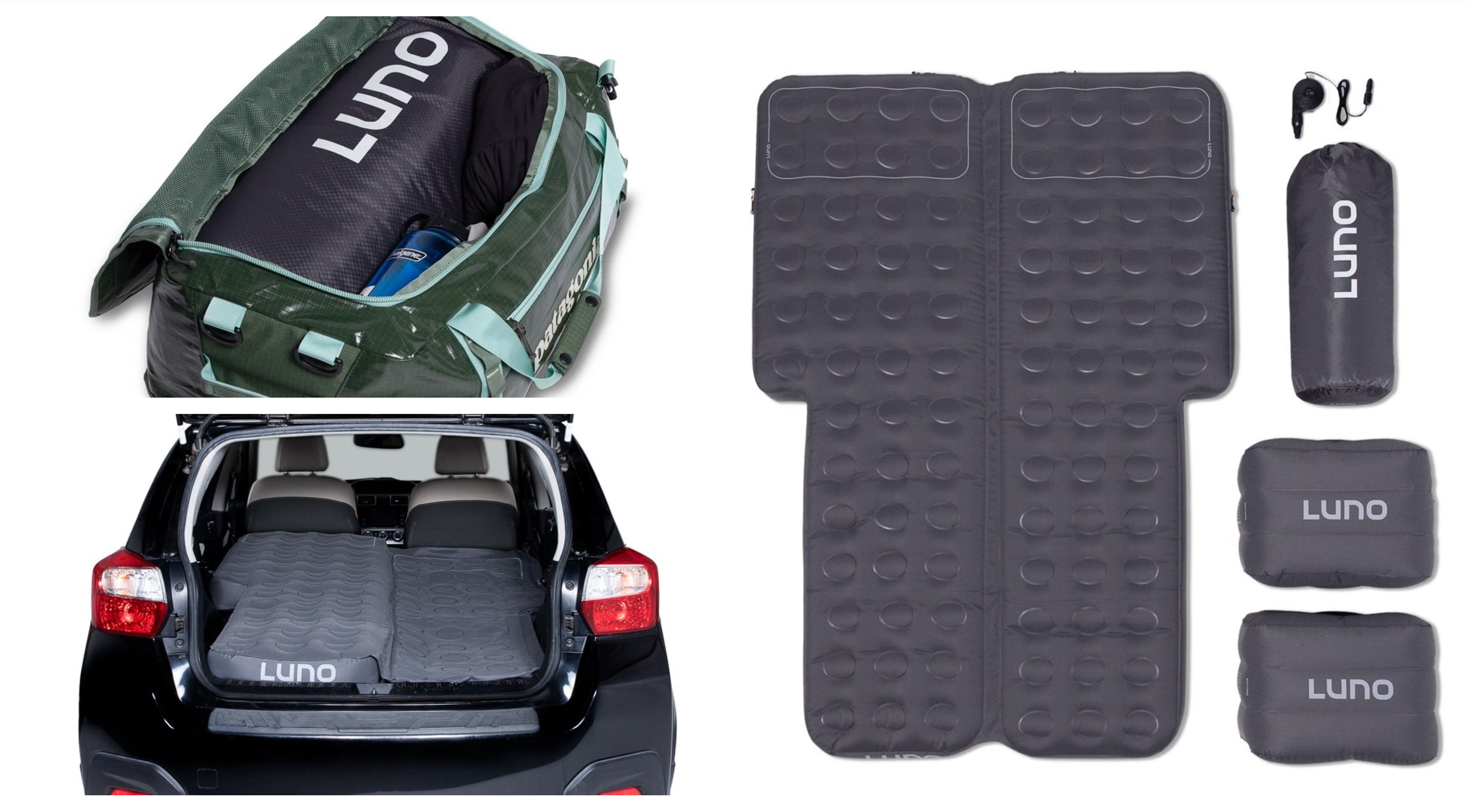 cars with full size mattress for camping