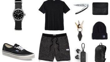 Stylish Blacked Out Daily Gear For Guys