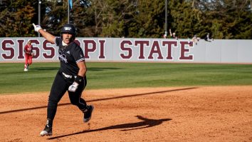 Mississippi State’s Fa Leilua Was Downright Disrespectful With Walk-Off Pimp Jobs In Back-To-Back Days