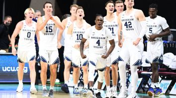 BYU Basketball Team Rescues Teammate From Elevator, And The Video Is Electric
