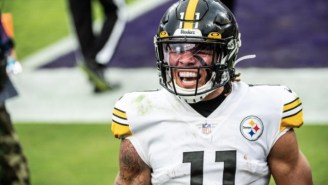 Steelers WR Chase Claypool Kicks Dude In Face During Bar Fight Melee Caught On Tape