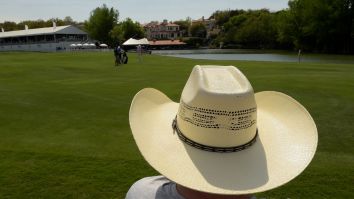 Golfer Shows Up To PGA Tour Qualifier Wearing A Cowboy Hat, A Button-Down, And A Knife On His Belt
