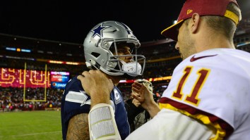 Dak Prescott Gave Awesome (And Deserving) Props To Alex Smith For Inspiring Him After Brutal Leg Injury Last Season