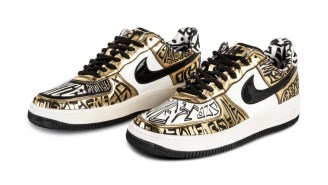 Sothebys Is Selling The Nike Fukijama Gold Air Force 1s From HBO’s ‘Entourage’
