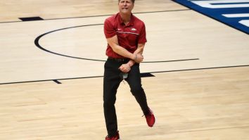 Arkansas’ Eric Musselman Puts CBS’ Todd Fuhrman In A Body Bag Following Hogs’ Win Over Texas Tech