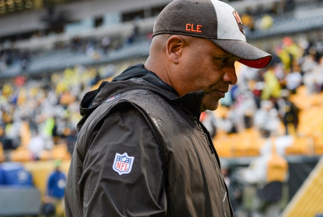 Former Cleveland Browns head coach Hue Jackson claims team offered him a 'secret contract extension' while his record was 1-23 with team