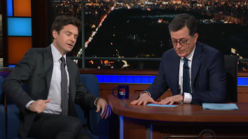 Jason Bateman Admits He Crapped His Pants In The ‘Late Show’ Dressing Room After Stephen Colbert Accuses Him Of Being A ‘Hostile’ Guest