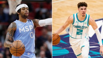 NBA Fans Crush D’Angelo Russell For Declaring Anthony Edwards Rookie Of The Year After Lamelo Ball Suffered Season-Ending Injury