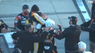 NASCAR Fight Breaks Out As Drivers Noah Gragson And Daniel Hemric Throw Punches After Heated Altercation