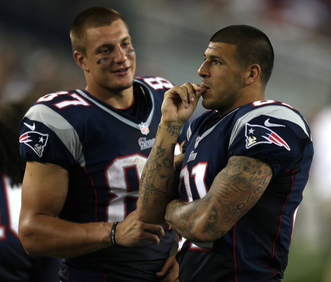 Rob Gronkowski reveals his feelings about the Aaron Hernandez story, which occurred while both were TEs on the New England Patriots