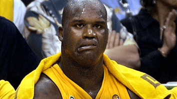 Shaq’s First IcyHot Experience Led To An Emergency Milk Shower In The Middle Of A Game