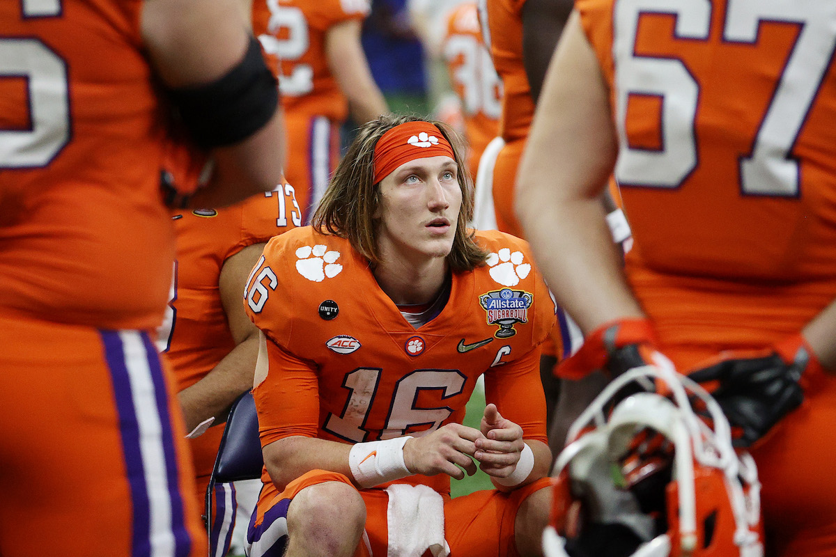 Trevor Lawrence, the projected No. 1 pick in the 2021 NFL Draft, signs an exclusive deal with Topps cards
