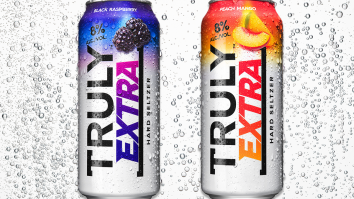 Truly Is Raising The Stakes With Tallboys Of ‘Extra Hard’ Seltzer