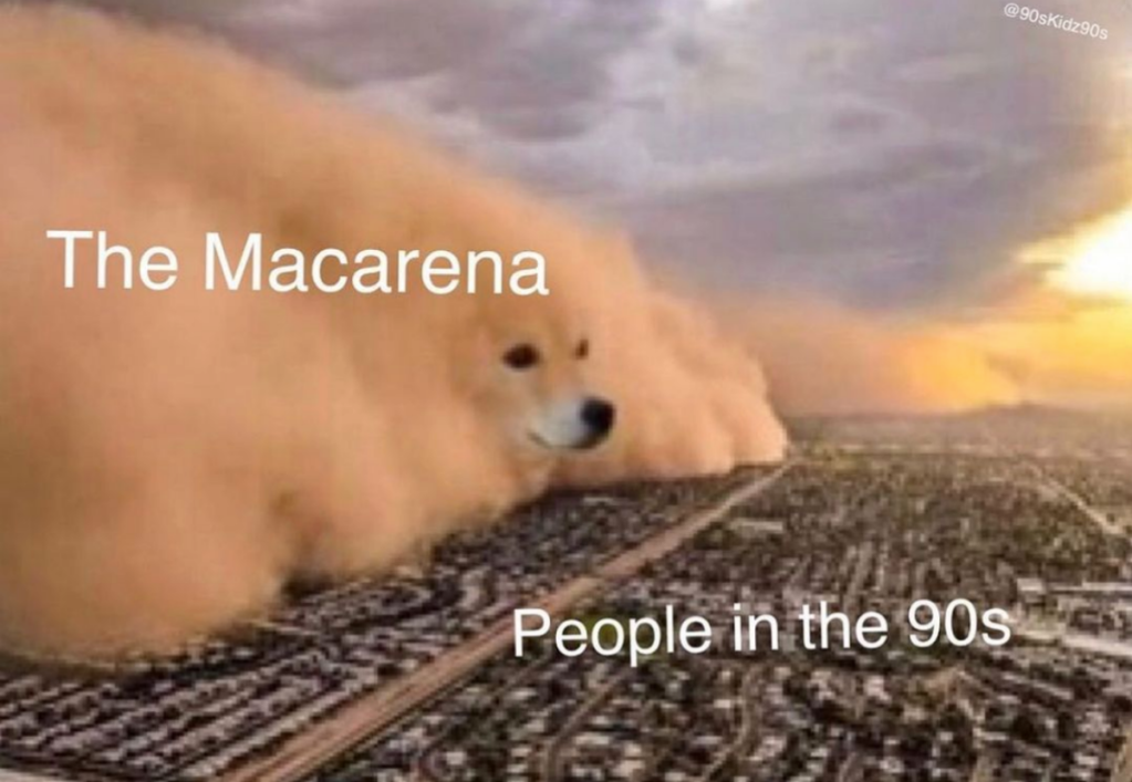 50 best memes daily 90s Macarena joke