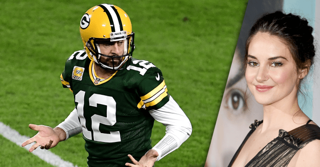 Aaron Rodgers Favorite Activity With Shailene Woodley Is Cuddle Time