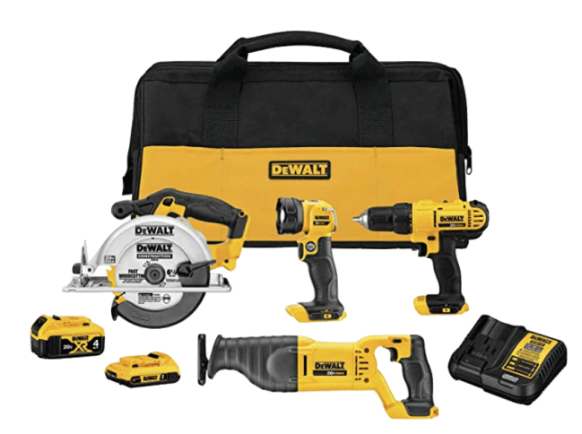 DEWALT 20V MAX Cordless Drill Combo Kit
